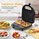 Мультимейкер Sokany SK-908 6 in 1 (бутербродница, фавельница) - изображение 7