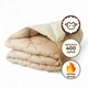 Одеяло IDEIA - Woolly шерстяное всесезонное 175*210 двуспальное (400 г/м2) - изображение 2