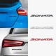 Емблема напис LinkNexGen Sonata для Hyundai хром 222х17 мм (на скотчі) 86310-3K010 - зображення 2