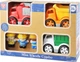 Ігровий набір Playgo Робочі транспортні засоби з фігурками 6 елементів 8150384 (4892401094131) - зображення 1