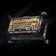 Механічна бездротова (Bluetooth + 2,4G) клавіатура з HOT SWAP GravaStar Mercury K1 Pro 80keys, EN/UKR, BT/WL/USB, CyberFlare /Чорна (GSK1PRO_BO_BLK) - изображение 5