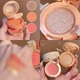 Набір рум’ян і хайлайтера 2в1 для обличчя Hudavioji Blusher and Highlighter, 14g - зображення 3