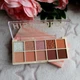 Палетка тіней для повік Hisyi 10-Color Eyeshadow Palette у рожево-коричневій гамі, - зображення 1