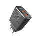 Мережевий зарядний пристрій Yoki Led Series YK-33PD+QC 33W Колір Чорний - изображение 1