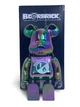 Статуетка колекційна фігурка Bearbrick Project 1/6 Clear Chrome Black 400% 28 см Medicom Toy - зображення 2