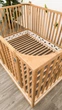 Детская деревянная кровать-манеж от Busy Wood «Оазис» с высокими бортиками, 200×90 см, Натуральное дерево+Белый - изображение 9