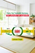 Вологі рушники (серветки) для миття підлоги Fairy power wipes Limon (з додаванням олії лимона і соди, білого оцту підходить до Swiiffer швабри) 50 листів 20 x 30 см - изображение 9