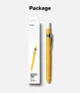 Чохол Ringke Silicone Drafting Pencil case до Apple Pencil 2/Apple Pencil Pro Yellow (SDH86102RS) - зображення 11