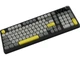 Клавіатура Ajazz AF98 Plus Black Gray Yellow (AF98-PLUS-BGY) - зображення 2