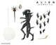 Фигурка Чужой Alien Romulus Ultimate Scorched Xenomorph Action Figure NECA - изображение 1