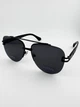 Мужские Солнцезащитные Очки Авиаторы Thom RICHARD TR9502 Col.01-P1 Polarized Черные с Поляризацией + Футляр - изображение 5