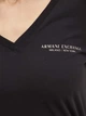 Лонгслив длинный женский Armani Exchange 256637860 2XL Черный (1159841454) - изображение 5