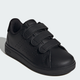 Подростковые кеды для мальчика Adidas Advantage Base 2.0 Cf C IE9018 35 Core Black (4067888198997) - изображение 2