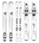 Лижі гірські (комплект) K2 LUV 75+ERP 10 142см White/grey/black (10B0407.171.1+10B1016.171.1) - изображение 2