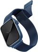 Ремешок Uniq Dante Stainless Steel UNIQ-45MM-DANCBLU для Apple Watch Series 1-9/SE/SE2 42/44/45mm Cobalt Blue (8886463679197) - изображение 2