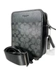 Мужская сумка Coach Sullivan Crossbody Bag In Signature Canvas черная - изображение 3