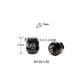 Гайка колесная A401145B BA M12x1,5x27мм Сфера (Acura, Chery, Honda) Закрыта Черный Хром ключ 19 - изображение 1