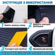 Захисна карбонова стрічка 3D Carbon Fiber Vinyl Самоклеюча плівка для тюнінгу авто, порогів, бампера 7х300 см - изображение 5