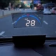Автомобільна проекція швидкості HUD M8 на лобове скло через OBD2 білий колір цифр - зображення 2