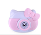 Детский фотоаппарат для мыльных пузырей BUBBLE CAMERA розовый 01782 - изображение 1