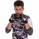 Перчатки для смешанных единоборств MMA PU Zelart BO-3394 Размер L Черный-белый - изображение 3