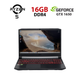 Ігровий ноутбук Б-класу Acer Nitro 5 N20C1 / 15,6" (1920x1080) IPS / AMD Ryzen 5 4600H (6 (12) ядер по 3,0 - 4,0 ГГц) / 16 ГБ DDR4 / 720 ГБ SSD / nVidia GeForce GTX 1650, 4 ГБ GDDR5, 128-біт / WebCam б/в - зображення 1