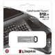 USB флеш-накопитель Kingston DataTraveler Kyson 512GB USB-A 3.2 Silver/Black (DTKN/512GB) [116035] - изображение 4