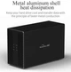 Зовнішня кишеня Blueendless DB3502F Метал USB 3.0/2 для HDD 3.5" Dark Grey - зображення 14