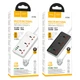 Сетевое зарядное устройство Удлинитель с USB HOCO AC8A 3x220VEU+3хUSBх18W +Type-Cх3A/30W PD/QC 1,5 м Чёрный с белым - изображение 8