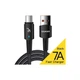 Дата кабель USB 2.0 AM to USB-C 3.0m 100W black Essager (EXC7A-CGC01-P) - изображение 2