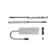 Концентратор J5create USB-C 7-in-1 USB 3.2 + USB-C PD + HDMI 4K + DisplayPort + SD/TF gray (JCD401-N) - зображення 3