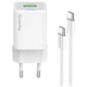 Зарядний пристрій ColorWay C101A GaN Mini 20W PD PPS USB-C + USB-A QC4.0 + cable USB-C to USB-C black (CW-CHS062PDC-WT) - зображення 3