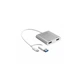 Адаптер USB-C/A to 2xHDMI F dual display J5create (JCA365-N) - изображение 1