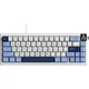 Клавиатура Ajazz AK650 Sea Salt Switch USB UA White/Blue (AK650-SS-BWB) - изображение 1