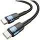 Дата кабель USB-C to USB-C 1.0m 100W blue Essager (EXCTT1-XC03) - зображення 2