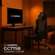 Кресло игровое GamePro GC775B Fabric Black (GC775B) - изображение 5