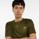 Чоловіча зелена футболка New Balance Athletics Printed 54 (XXL) (MT53201WDL) - зображення 4