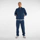 Мужские синие брюки New Balance Pique Track 52 (XL) (MP53501NNY) - изображение 2
