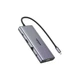 Порт-репликатор Ugreen Dock CM639 USB3.2 Type-C->1xUSB-A3.2/1xUSB-A3.1/2xUSB-C3.2/RJ45/HDMI/VGA/RJ45/SD/TF+3.5mm PD (45520) - изображение 1