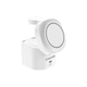 Зарядний пристрій Canyon 4-in-1 wireless charging stand 30W + charger 65W + cable 1.0m white (CNS-WCS405W) - зображення 3