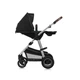 Коляска Lionelo 3 в 1 Amber 3 Black Silver (LO-AMBER BLACK SILVER (3in1)) - изображение 9
