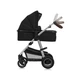 Коляска Lionelo 3 в 1 Amber 3 Black Silver (LO-AMBER BLACK SILVER (3in1)) - изображение 10