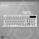 Клавиатура Ajazz AF98 USB UA White (AF98-W) - изображение 8