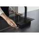 Смеситель Hansgrohe Aquno Select M81 , 21 см, чорний матовий (73836670) - изображение 3