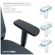 Офісне крісло OfficePro Balance OC550-B-DG-DG (OC550-B-DG-DG) - зображення 7