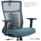 Офісне крісло OfficePro Balance OC550-B-DG-DG (OC550-B-DG-DG) - зображення 10