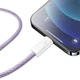 Кабель Baseus Dynamic Series Fast Charging Type-C to Lightning 20 Вт 1м purple (CALD000005) - изображение 2