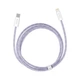 Кабель Baseus Dynamic Series Fast Charging Type-C to Lightning 20 Вт 1м purple (CALD000005) - изображение 4