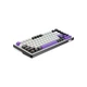 Клавіатура Hator Hellyberry HK75 Mechanical Linear RGB USB UA White/Violet (HK75) - зображення 6