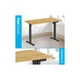 Комп'ютерний стіл OfficePro ODE1260LW Wood/Black (ODE1260LW) - зображення 4